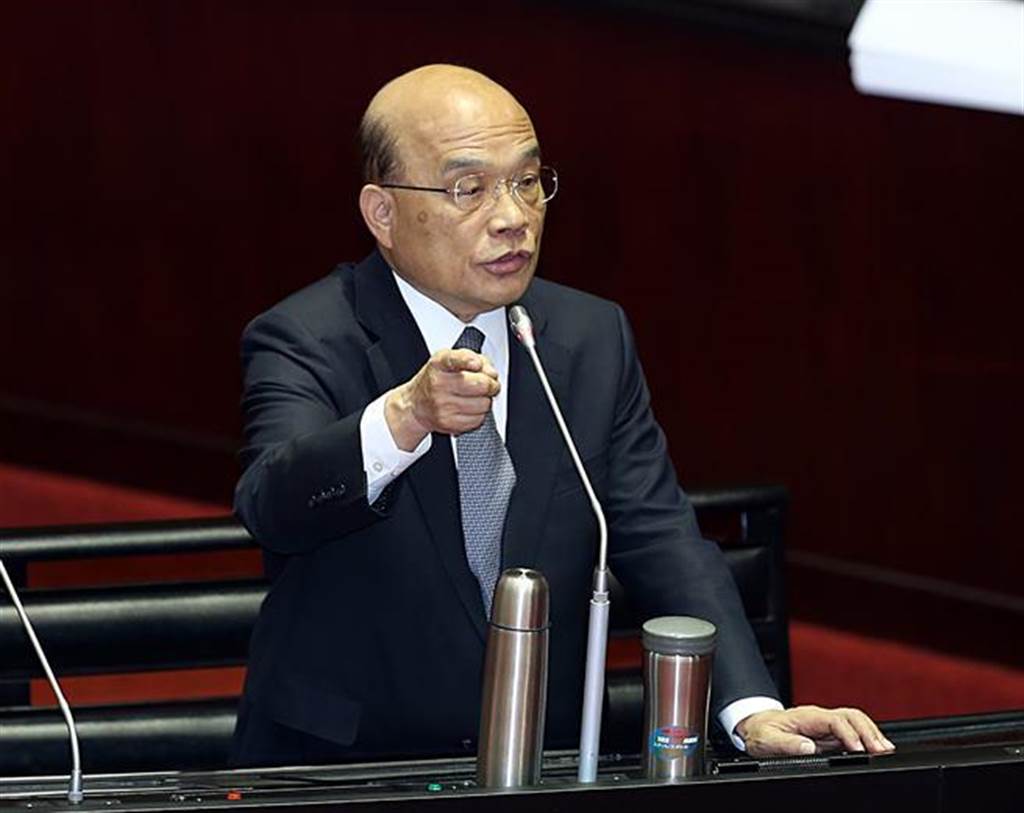 蘇貞昌批歐陽娜娜彭于晏等，台網友回嗆：缺水解決了沒？