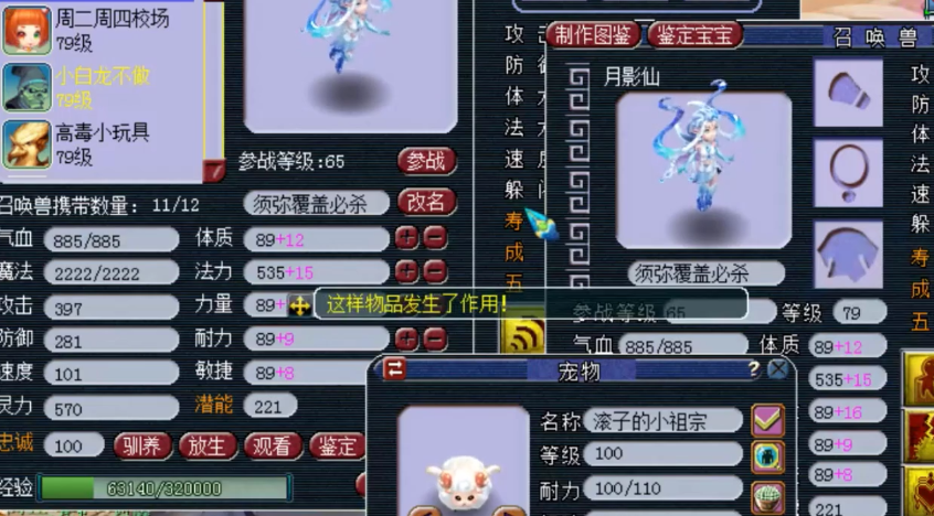 月影仙上须弥真言 单特殊变双特殊 玩家秒怂_梦幻西