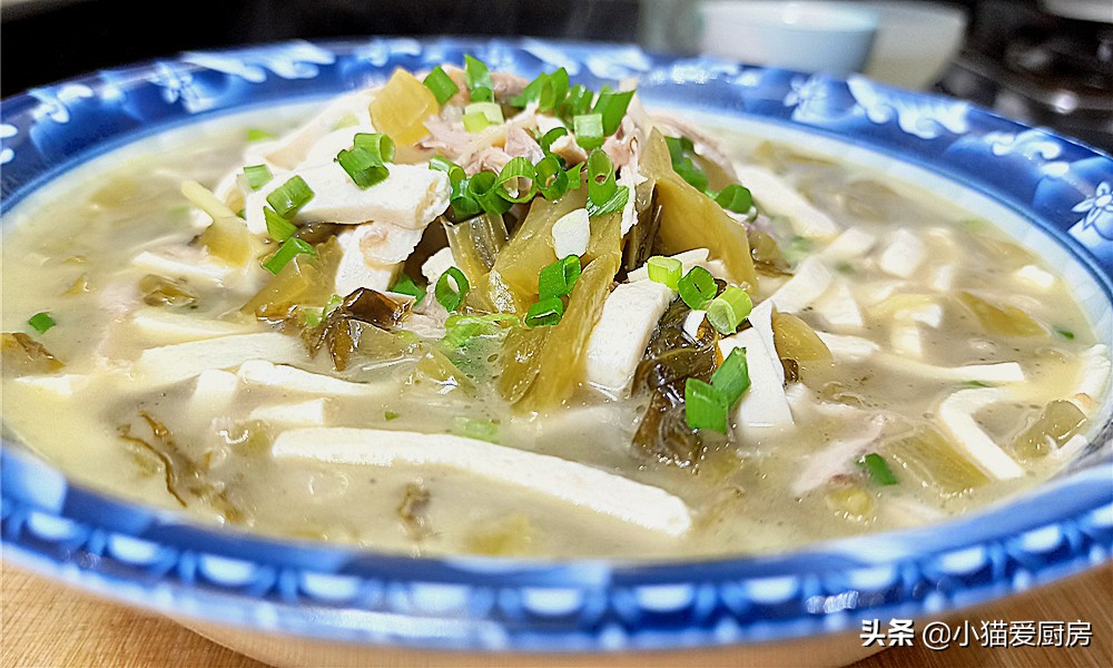 图片[3]-【鸡丝酸菜豆腐汤】做法步骤图 味道清淡又可口 特别好吃-起舞食谱网