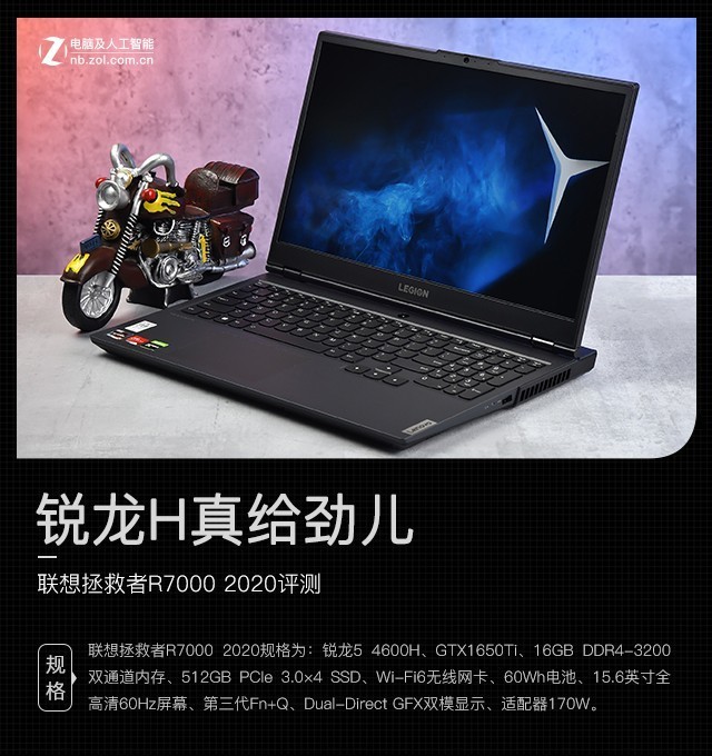 锐龙H真给劲儿 联想拯救者R7000 2020首测