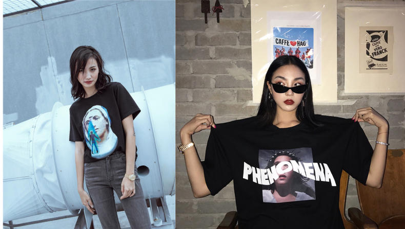 拒绝千篇一律白T恤，黑T走起