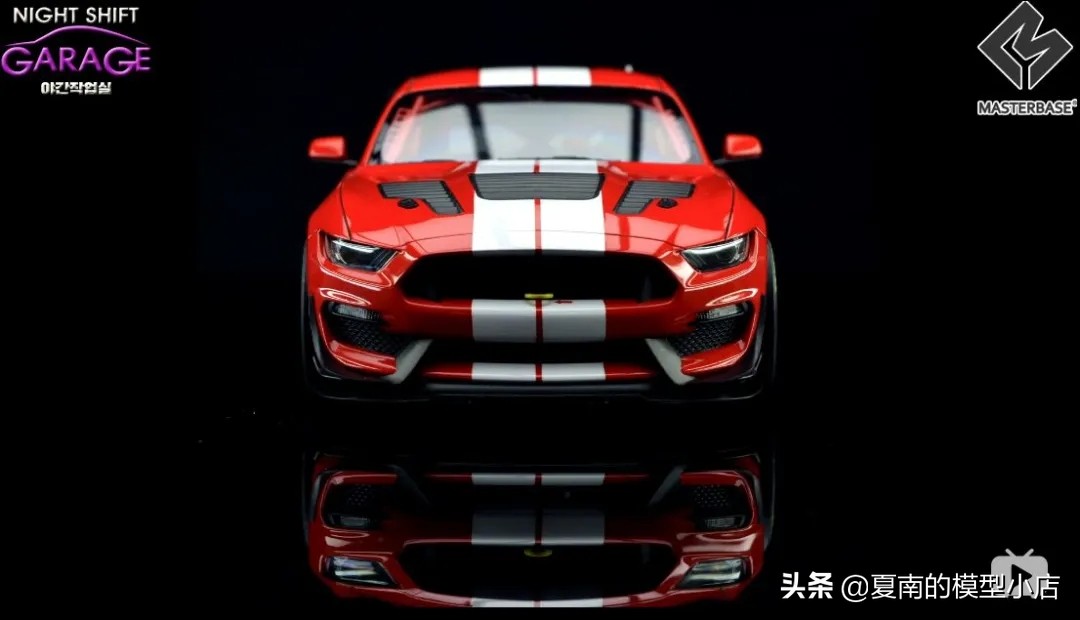 田宫 1:24 福特MUSTANG GT4 开盒简评