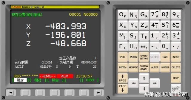 法兰克加工中心的操作面板讲解，快来看看这些按键是什么意思