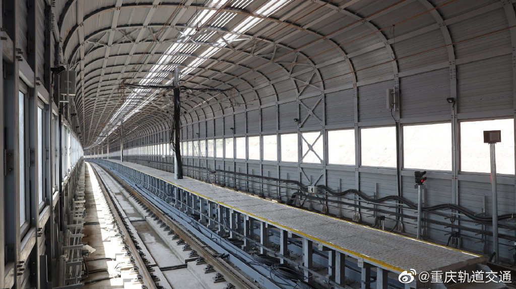 重庆地铁4条线路进入不载客试运行，朝天门和西站有望年底开通