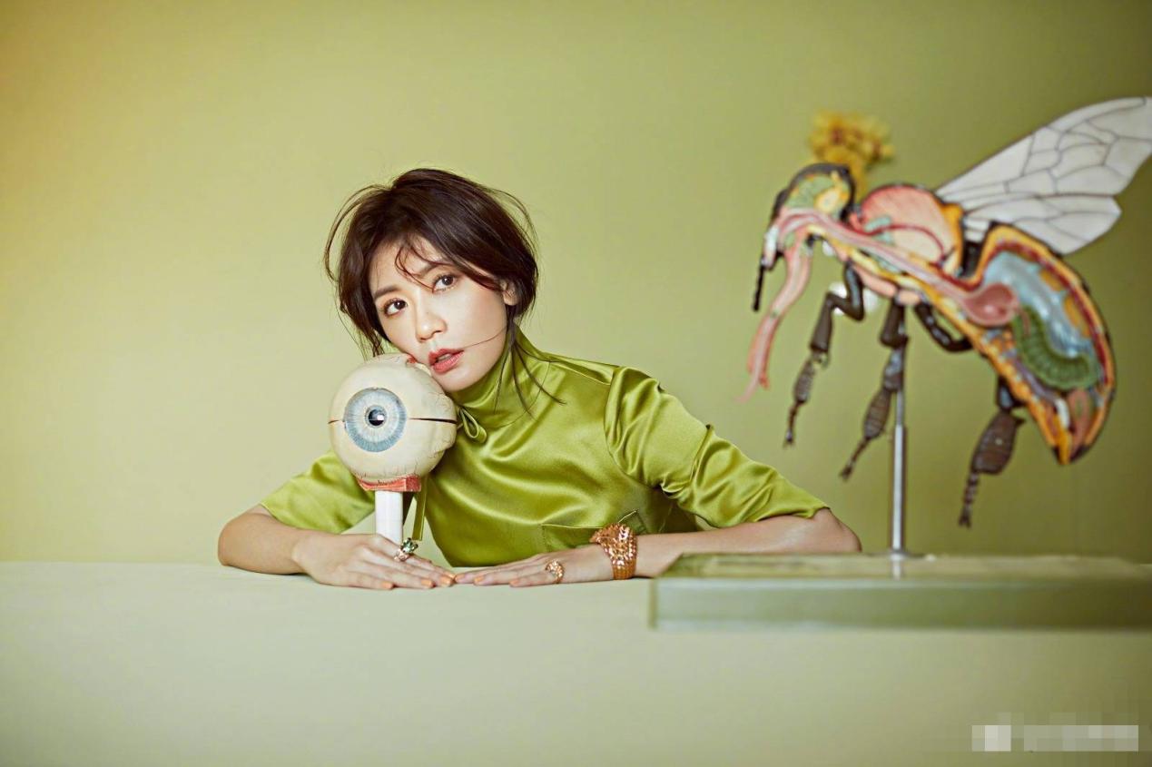 46岁贾静雯美丽依旧，放下爱恨与计较，如今的她活得令所有人羡慕