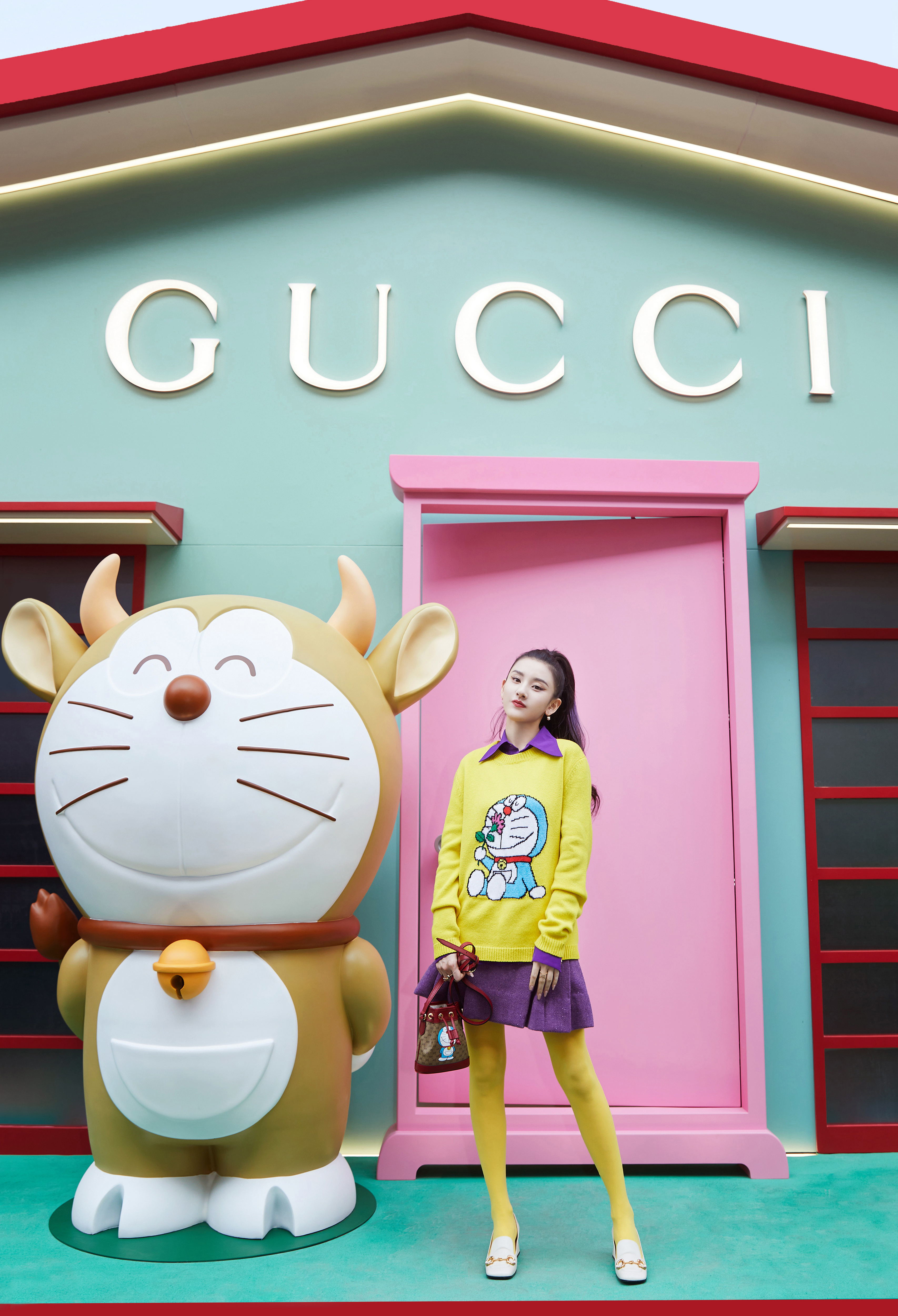 DORAEMON × GUCCI主题限时店于成都太古里开幕