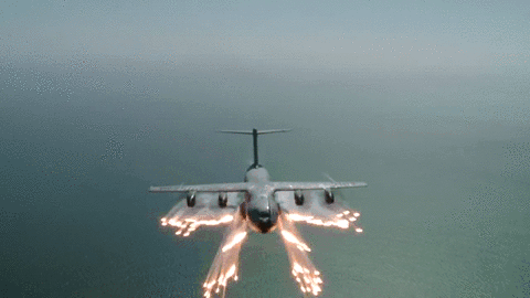 天使耀斑，不一样的烟火，红外诱饵弹简介