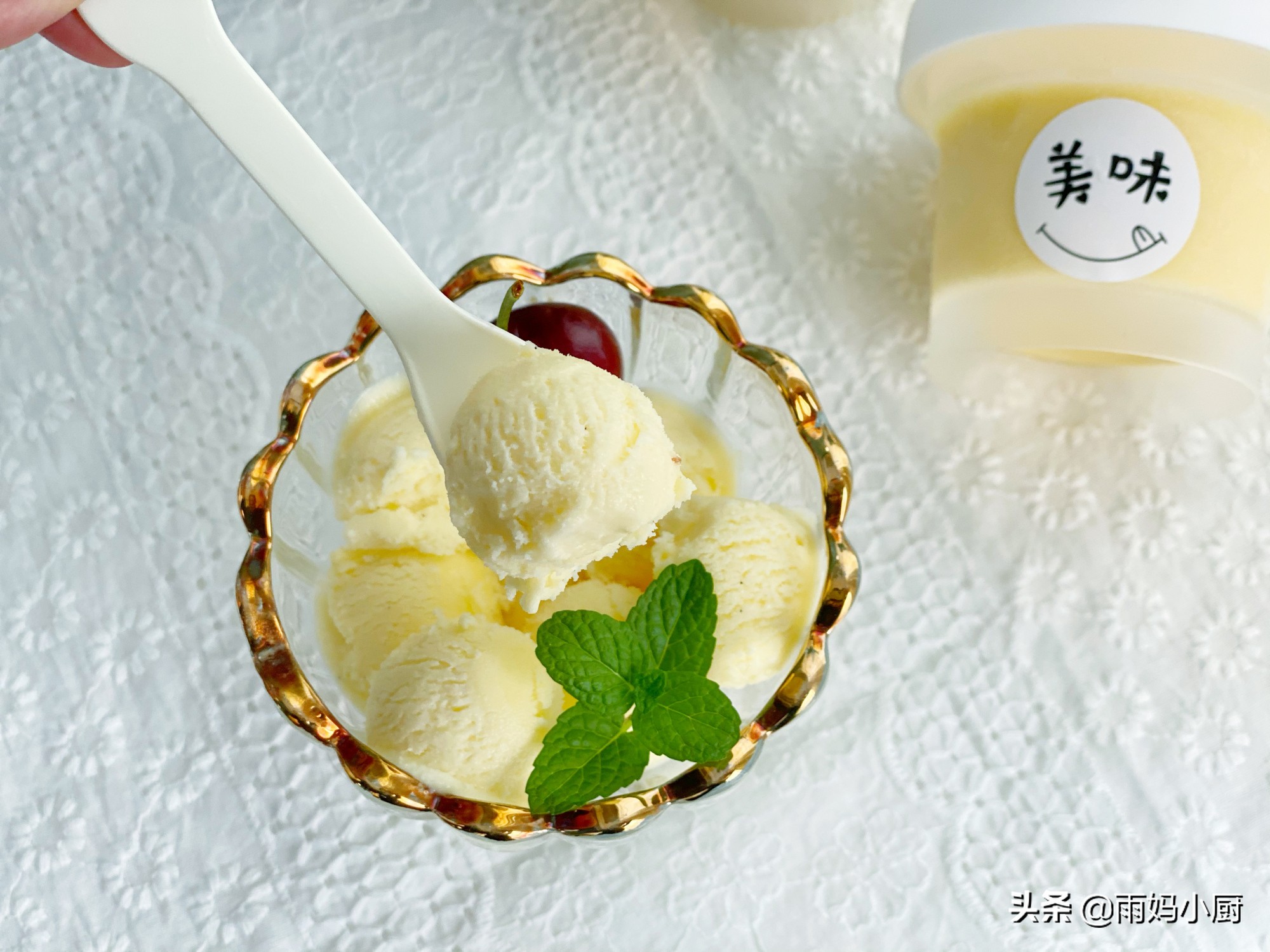 天暖了，分享2款不輸哈根達斯的冰淇淋，香濃順滑，健康無添加
