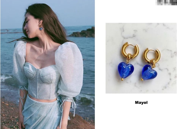 Angelababy早秋穿搭減齡又迷人！ 31歲看著還像小姑娘