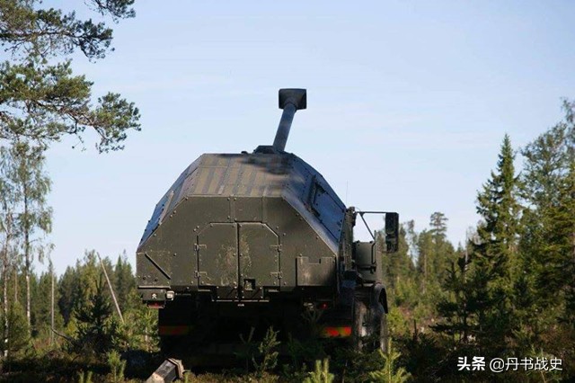 瑞典弓箭手自行火炮，不要小看民用卡车，它们也是军用技术储备