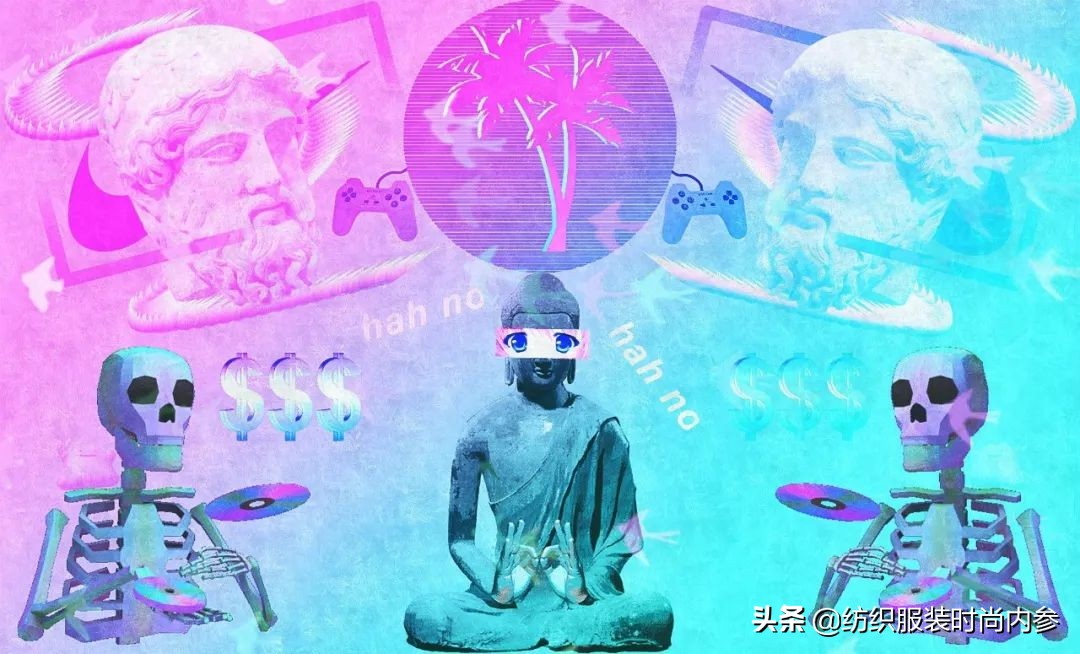 这就是“蒸汽波”服装风格！竟长这样？当下潮流时尚快来了解下