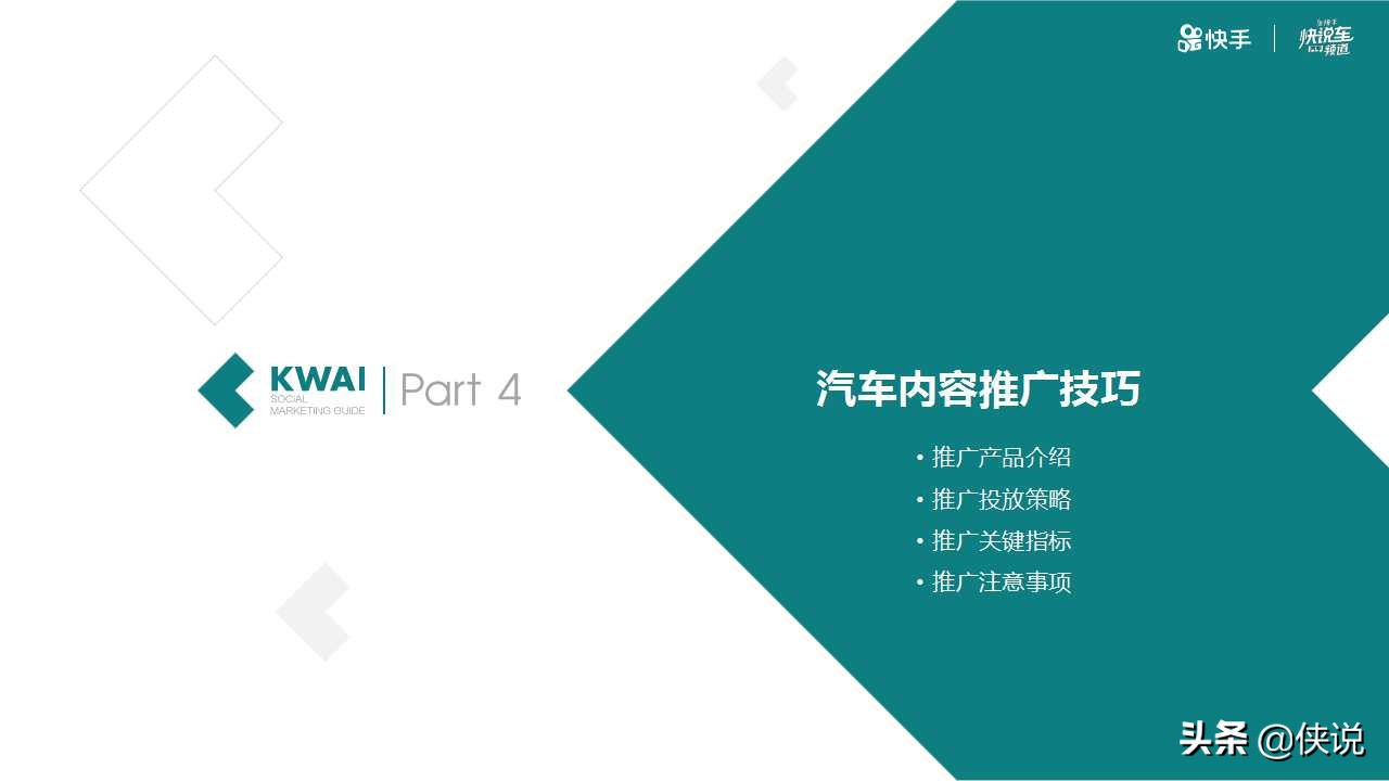 2020快手汽车运营手册内容运营攻略（PPT）