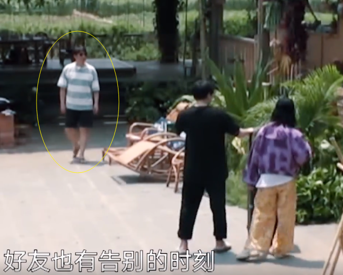 黄磊没出门送黄晓明，回到蘑菇屋的两个举动，透露内心情感