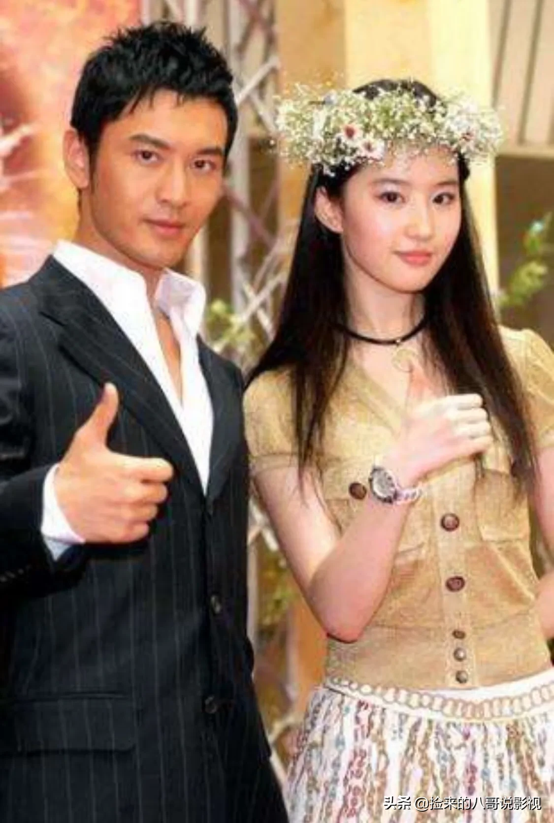 跟男演员从来没有CP感的刘亦菲,站在邓超旁边竟然配一脸?