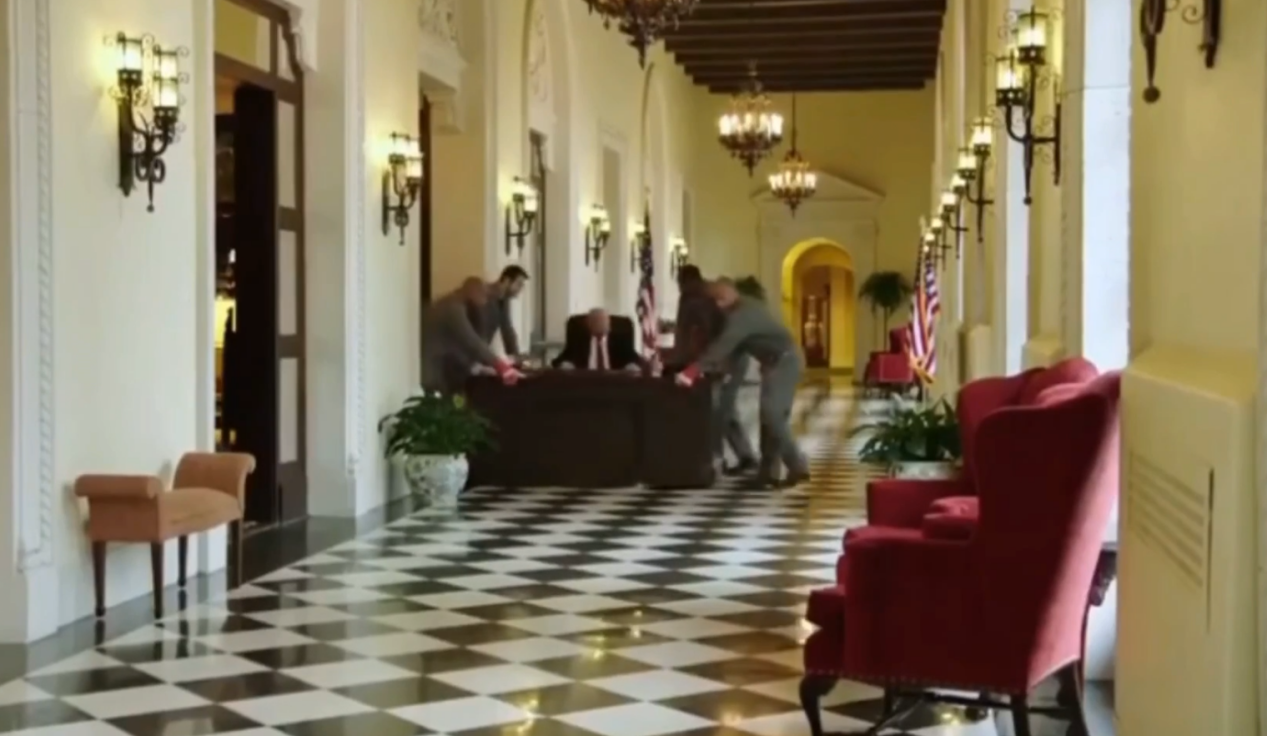 特朗普拒绝在拜登就职日离开白宫：除非把我架出去！美媒：特勤局会赶他走