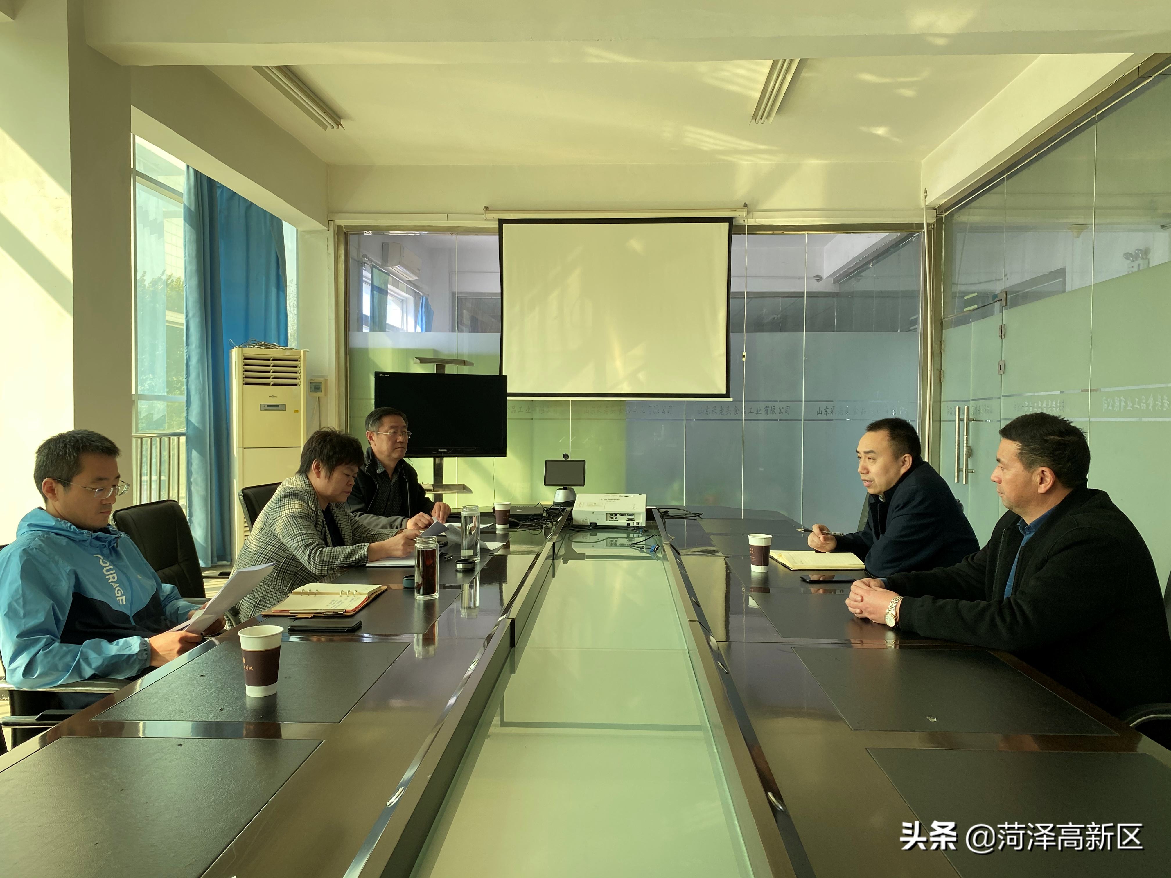 冯艳丽实地调研菏泽高新区重点企业运行情况