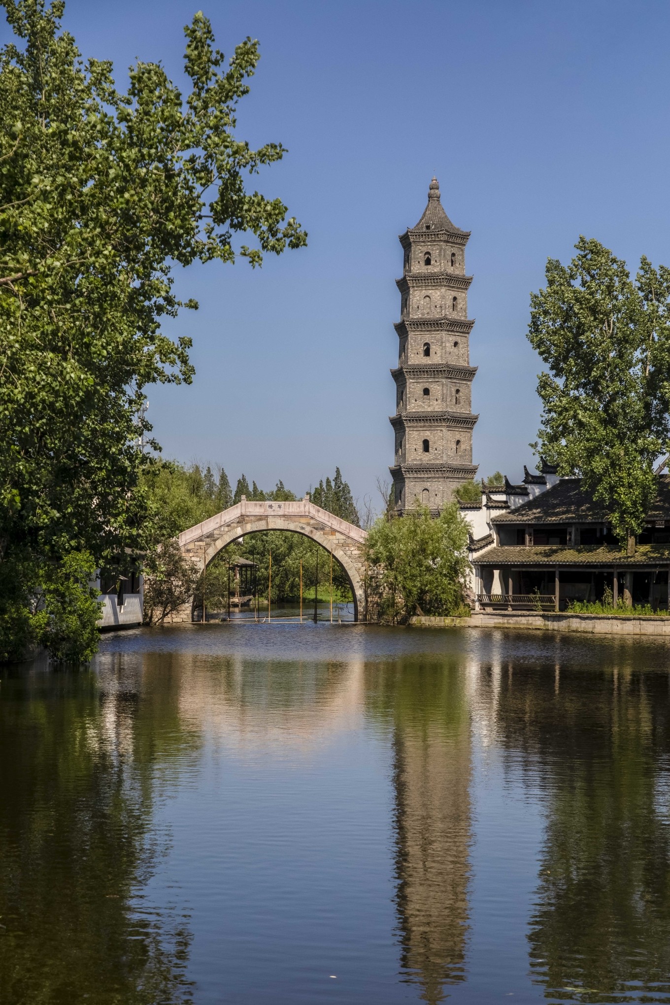 铜陵犁桥水镇，这里有徽派建筑之精华，也有江南园林的秀丽