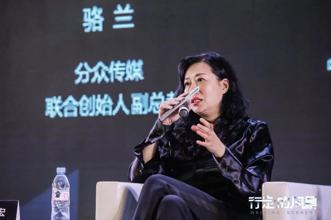 分众传媒联合创始人骆兰