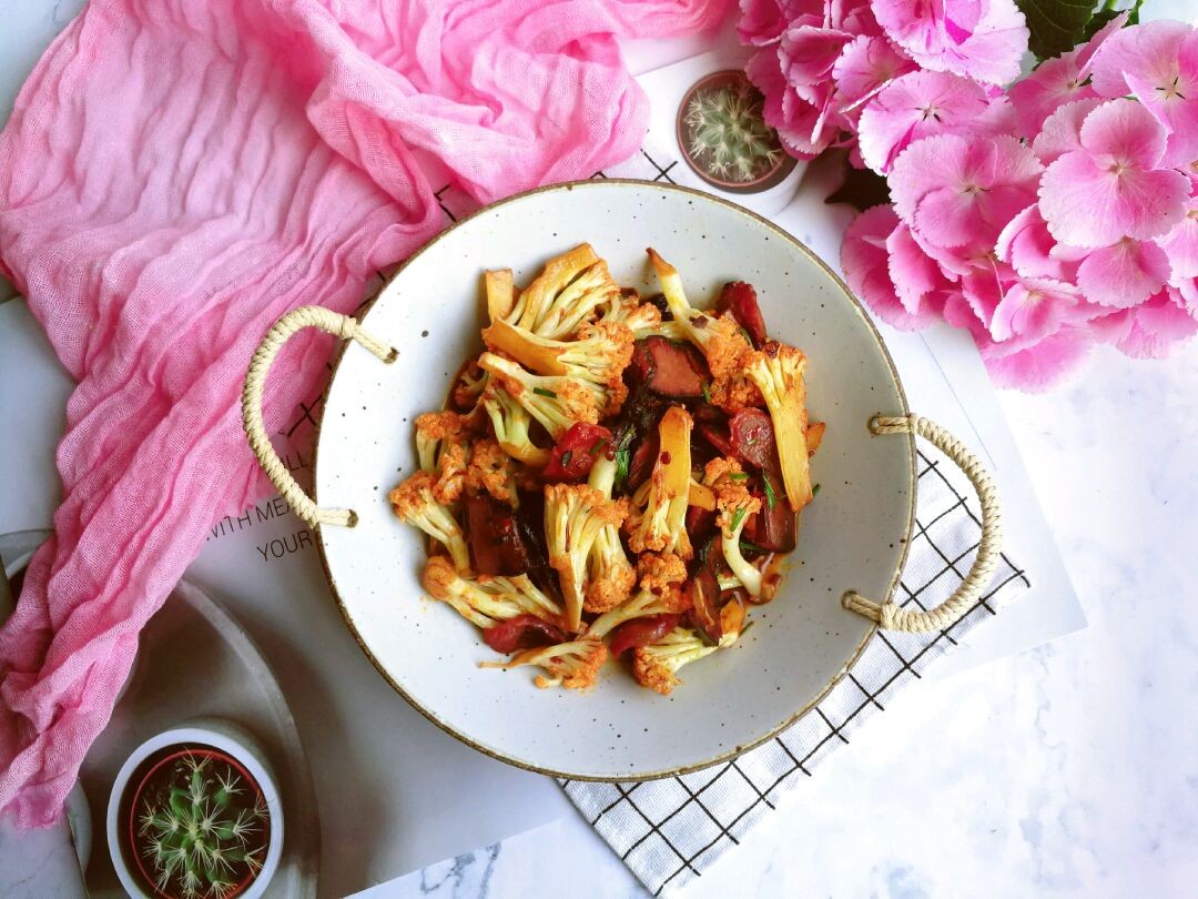 做干锅花菜时到底要不要加水？很多人都做错了，难怪不好吃