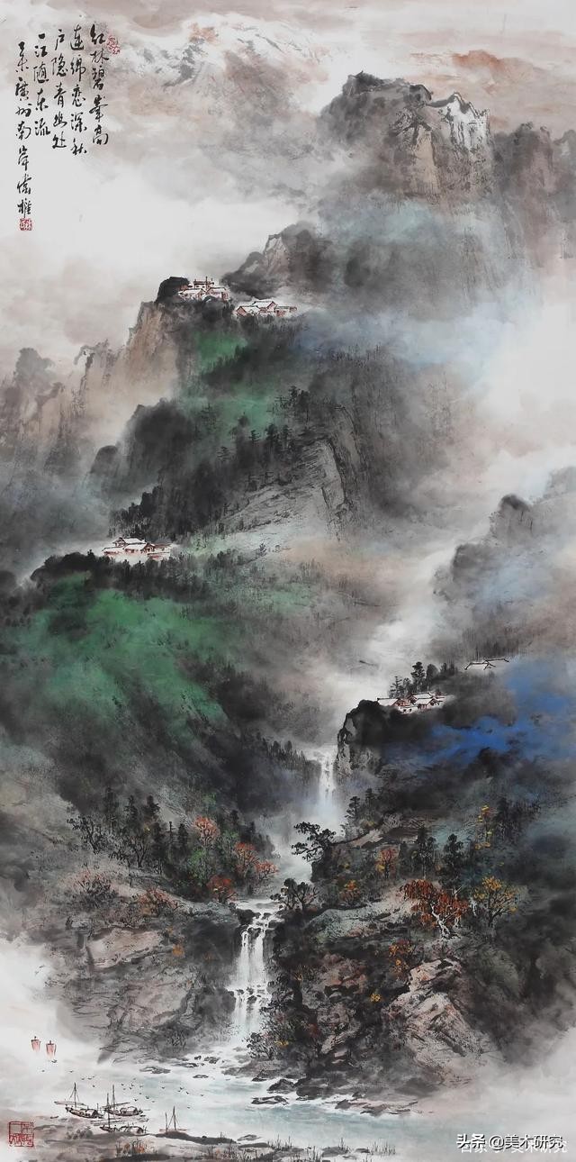 The Wilderness Landscape Advocated By Zong Bing Is A Natural Landscape 