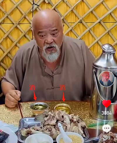 66岁李琦罕曝近况！不顾糖尿病大吃肘子肉，嗜酒如命家中堆满缸