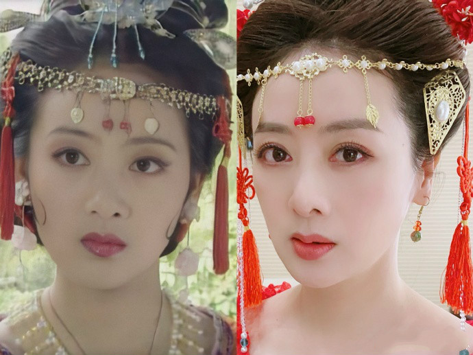 " on wrong bridal sedan chair is married to man " the reunion after 21 years, yellow Yi Lilin plays the part of ancient costume Jing is colourful, 