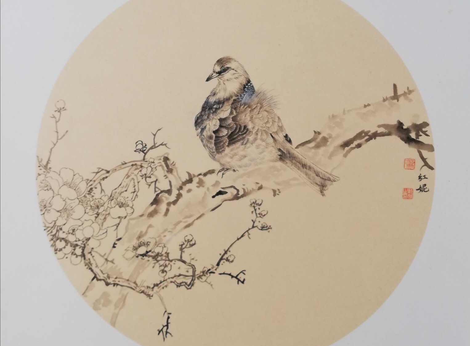 以书入画艺长青——画家荔红妮近作赏析