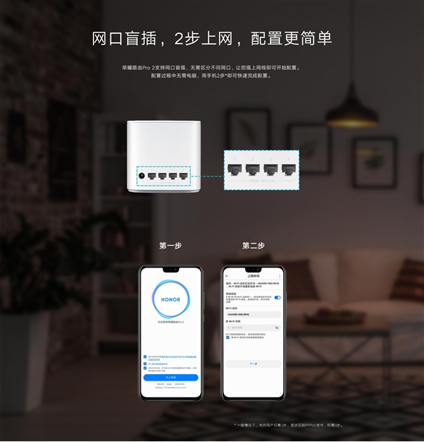 自研四核集成ic！荣耀路由Pro2公布：四千兆网口盲插