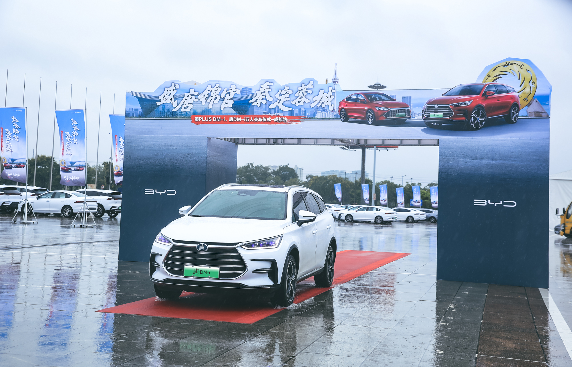 秦PLUS DM-i唐DM-i万人交车，技术与市场双赢，比亚迪如何做到的