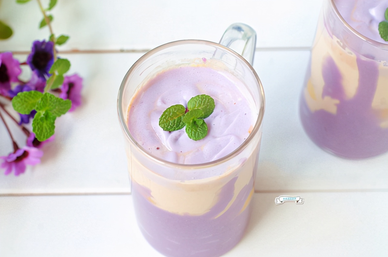 零卡芋泥奶茶，超低热量配方，幼滑香甜，比买的更健康，放心吃