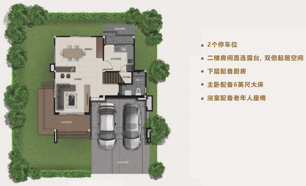 曼谷学府环绕的高端独栋别墅丨Sena Grand Home 塞纳公馆