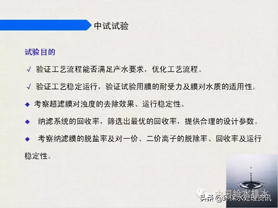 苦咸水處理工藝生產(chǎn)性試驗(yàn)總結(jié)