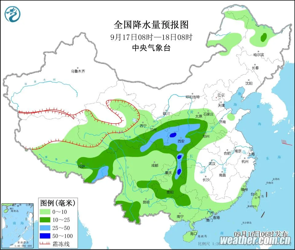 陜西再發(fā)預(yù)警！大雨、暴雨馬上到