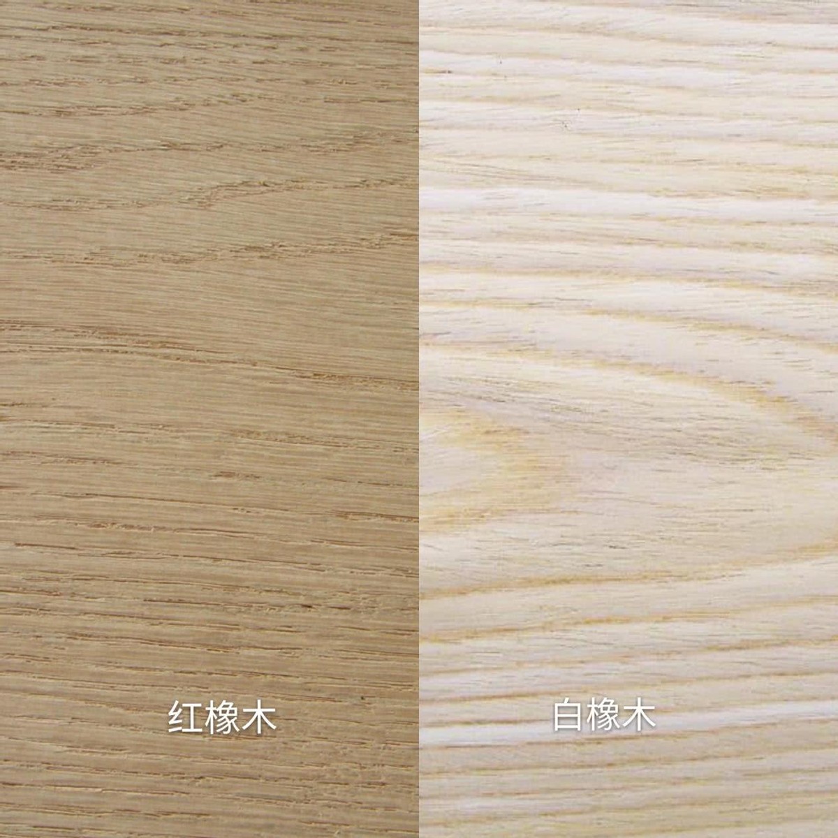 The difference between oak and rubber wood is only one word!Why is the grade and price so