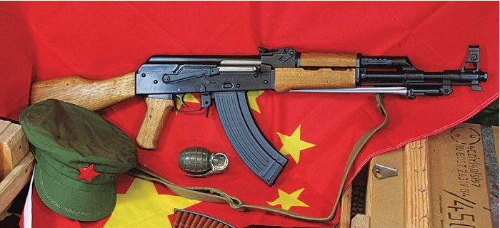 中国第一把突击步枪56式冲锋枪被誉为是稳定性最好的中版AK47
