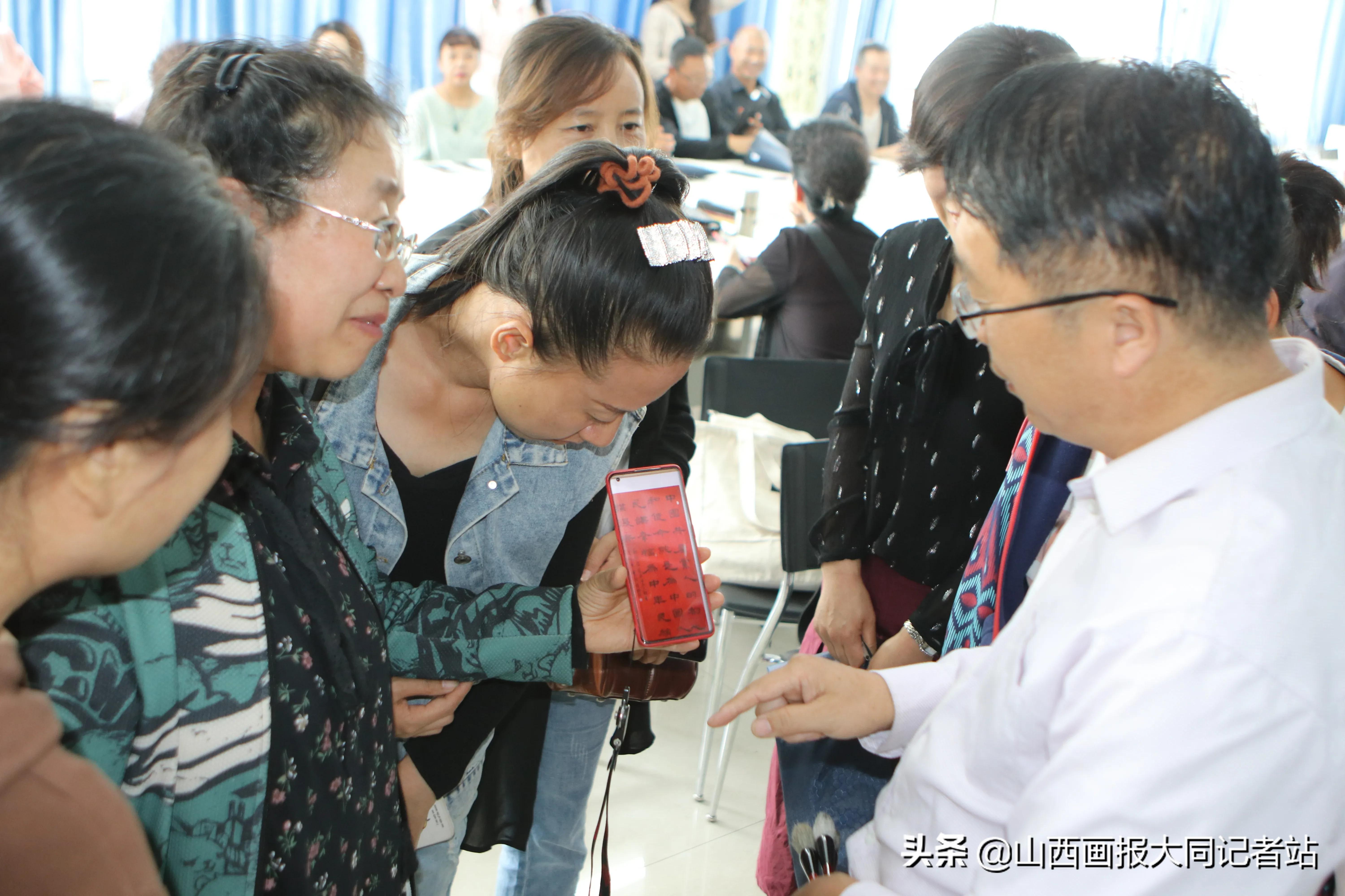 大同大学书法系助力企业文化建设