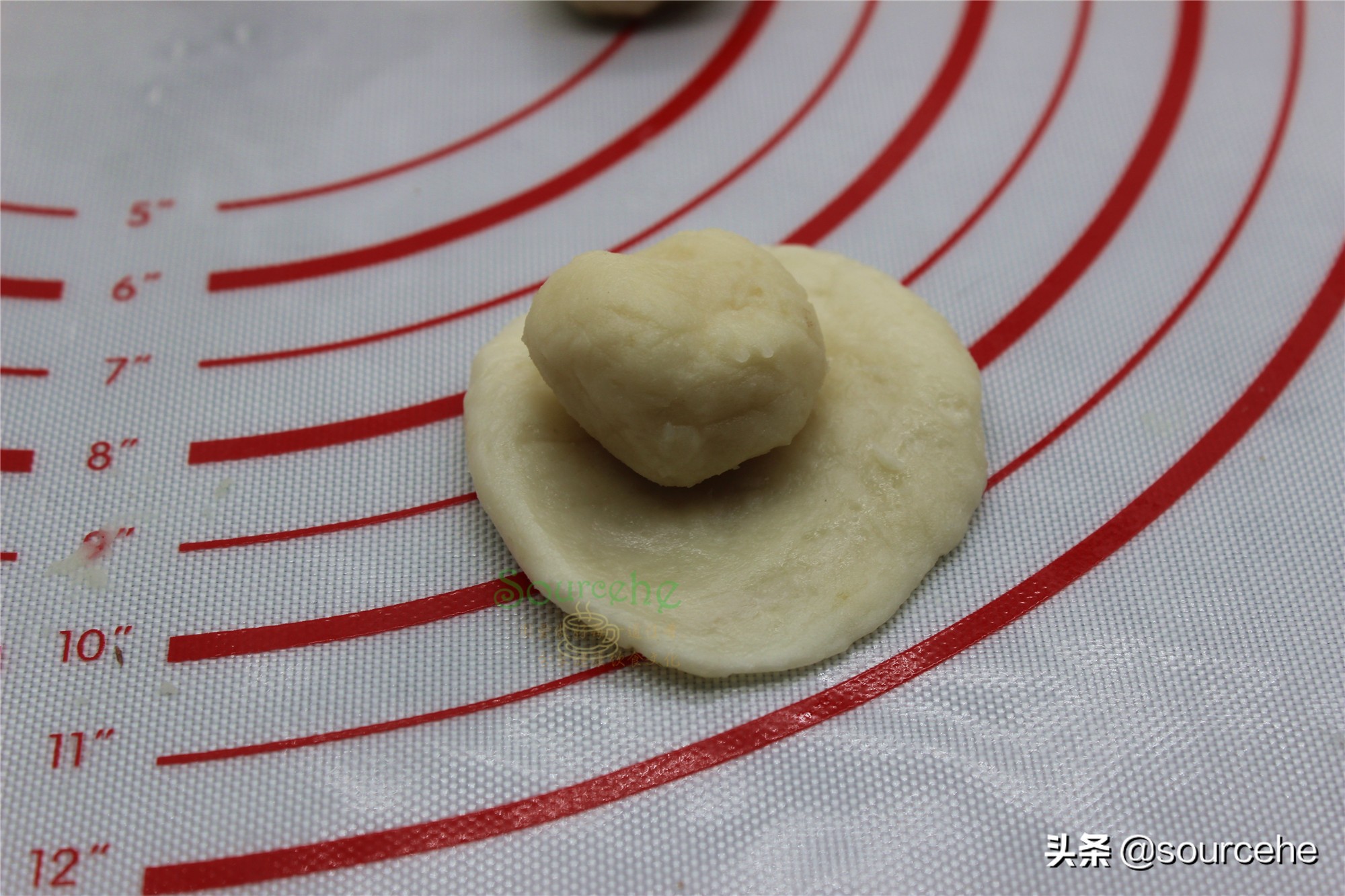 過年了，餅乾別買，教你做紅豆酥餅，酥脆可口，好看又健康