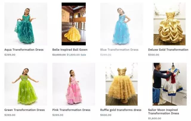 To realize princess dream of the daughter, play essence old father with one's own hands tailor about a hundred " blackart " skirt explodes sth resembling a net of network of fire