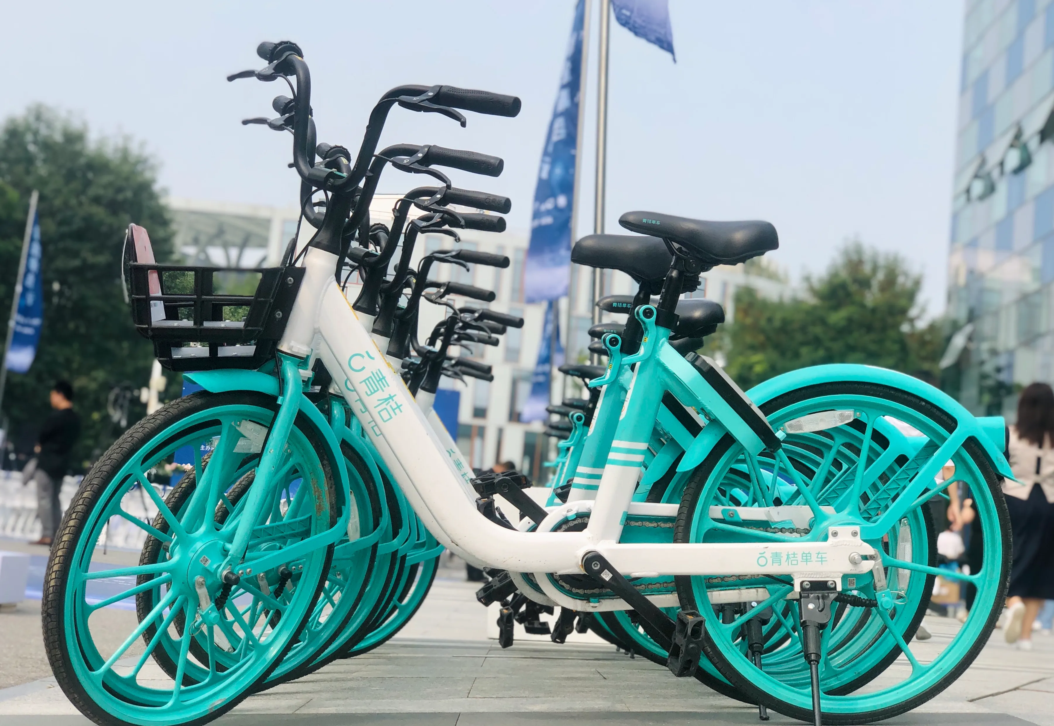青桔单车在天津启动“930全民免费骑” 保障节前市民出行