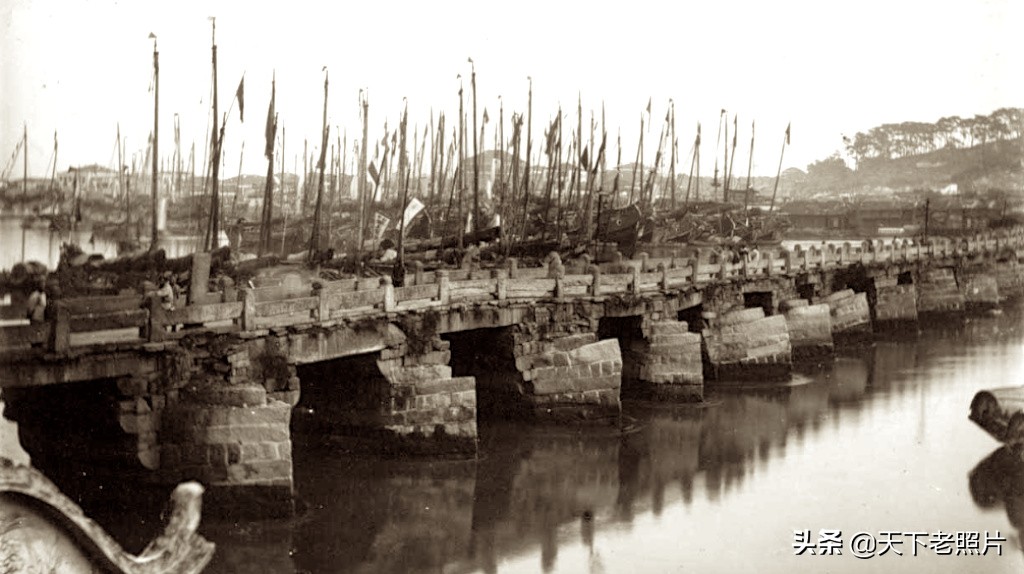 1895年的福州老照片 涌泉寺万寿桥弥勒岩及三条簪头饰