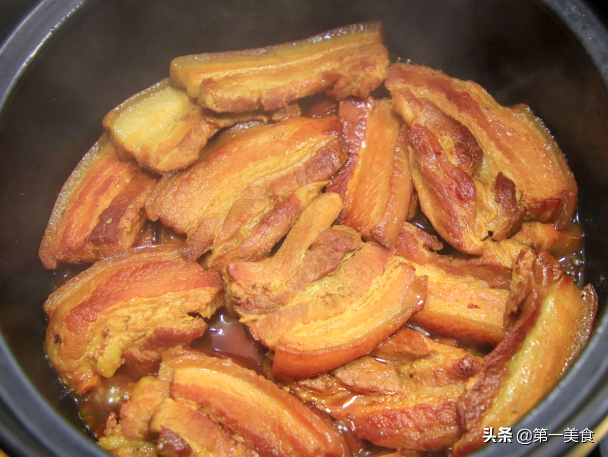 煎焖五花肉 光闻香味都解馋 家常菜谱做法大全 日常美食大全 美食汇