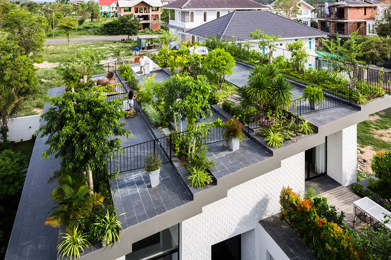 本想就要个花园，却在屋顶设计出梯田花园，成了大家效仿的对象