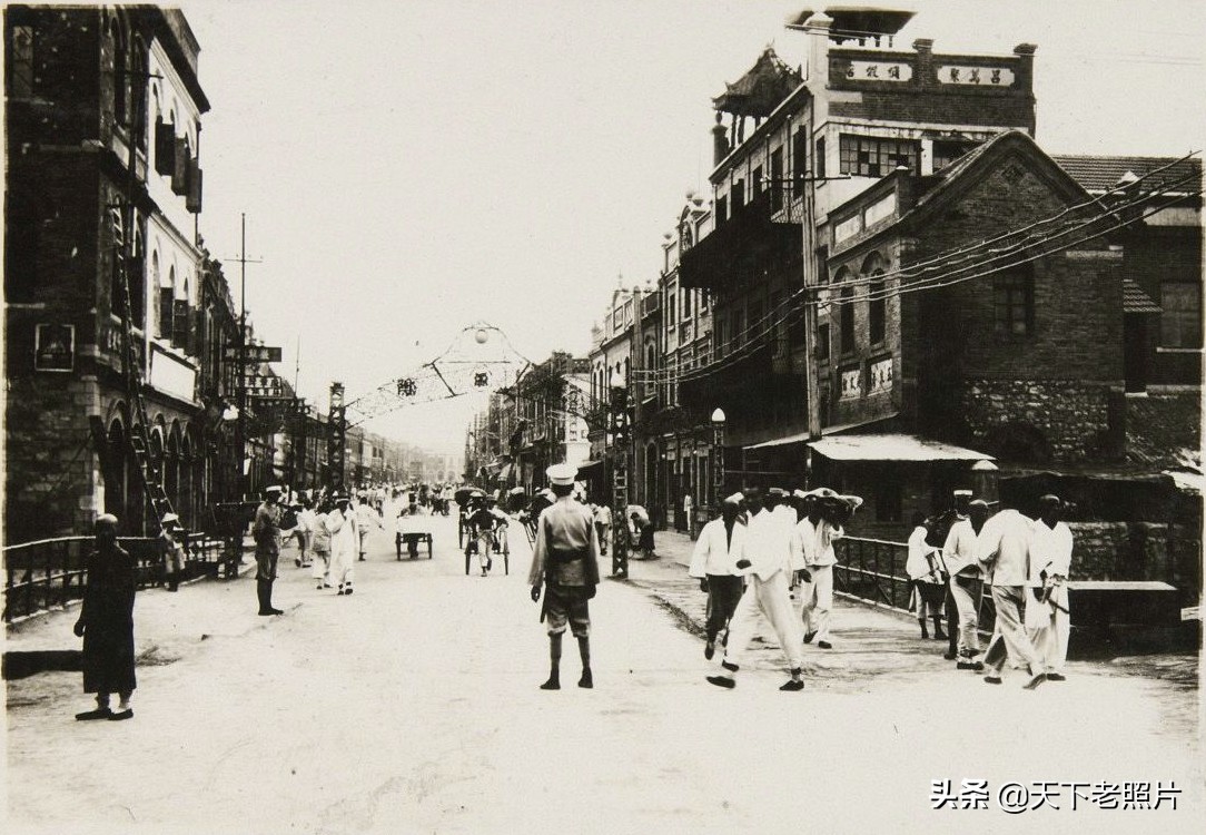 1931年的济南风景及人物风貌 大明湖珍珠泉普利门