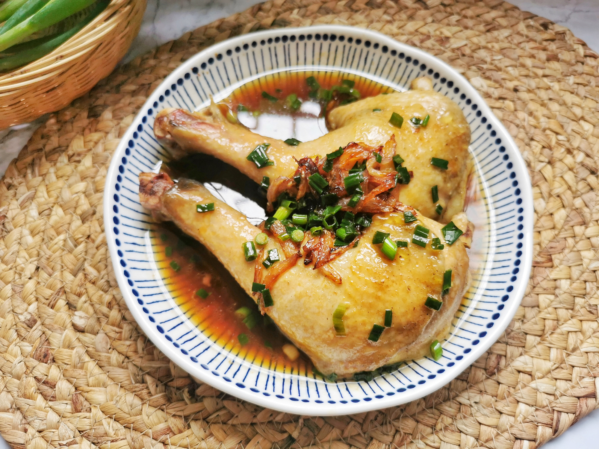 我家雞腿從不油炸，按照我這個做法，肉嫩汁香，好吃不上火