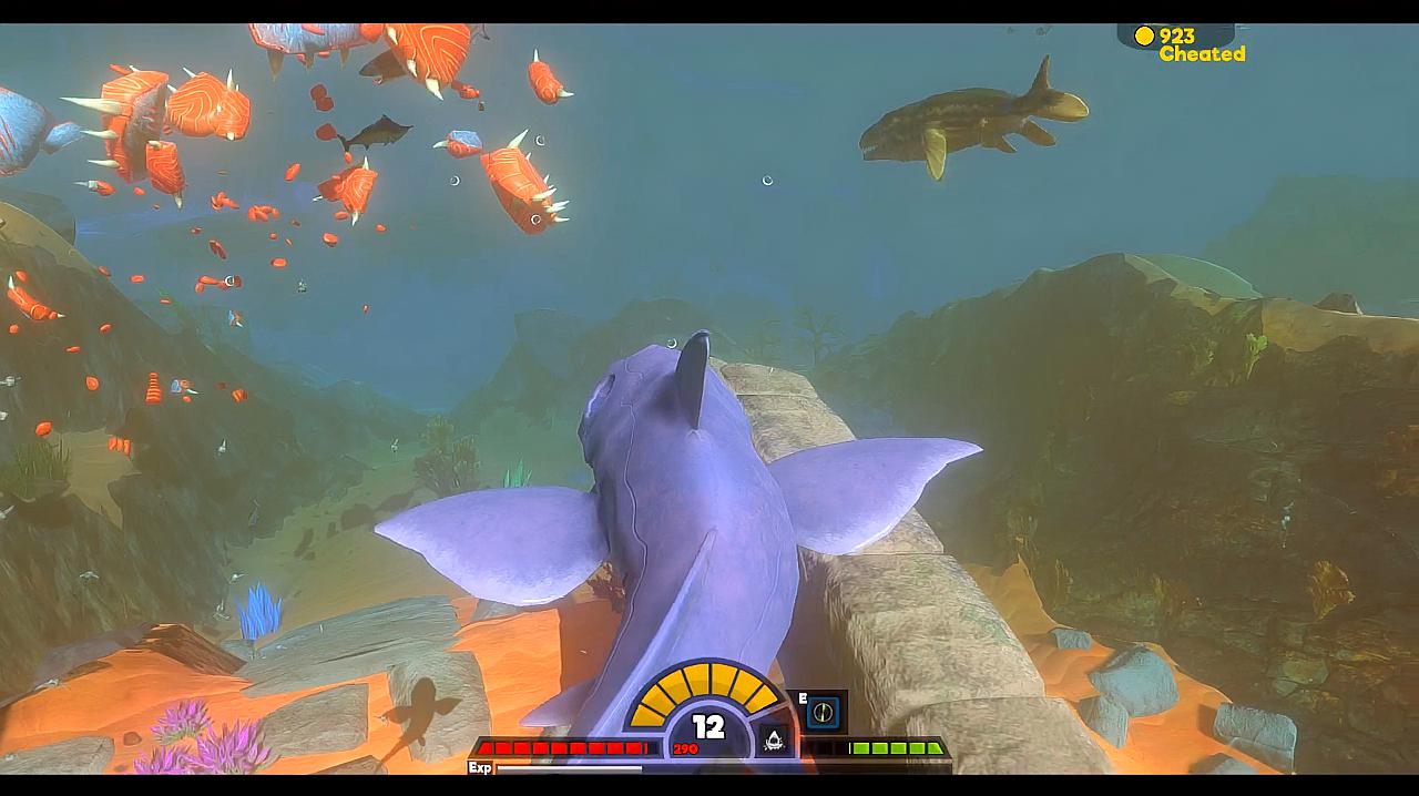 一款非常有趣的海底“养鲲”游戏