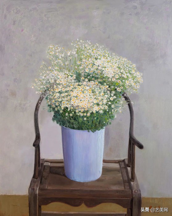 绽放——著名画家王力克笔下的生命之花