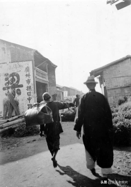 30年代的广东罗定老照片46幅 彼时罗定城乡风光及人物风貌