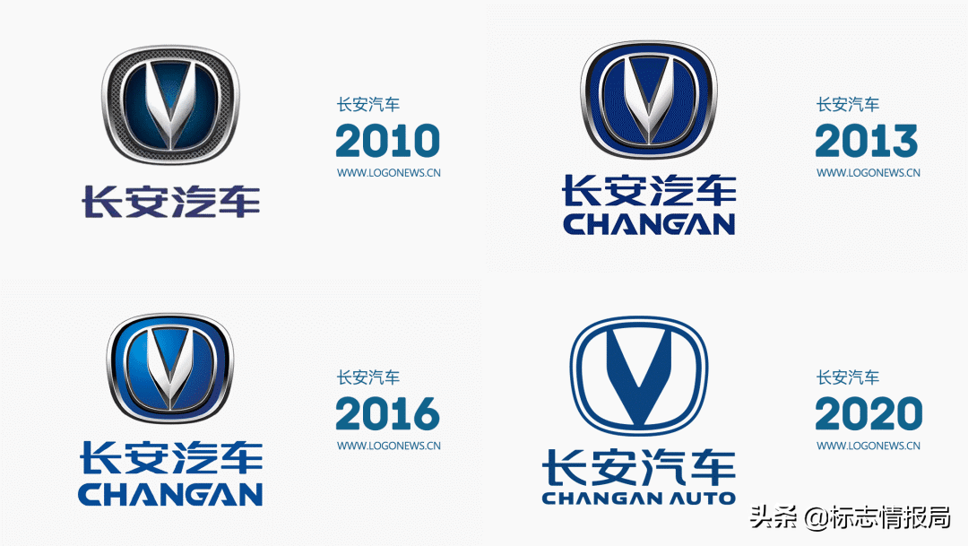 长安汽车更新LOGO，发布全新品牌专属字体「长安引力体」
