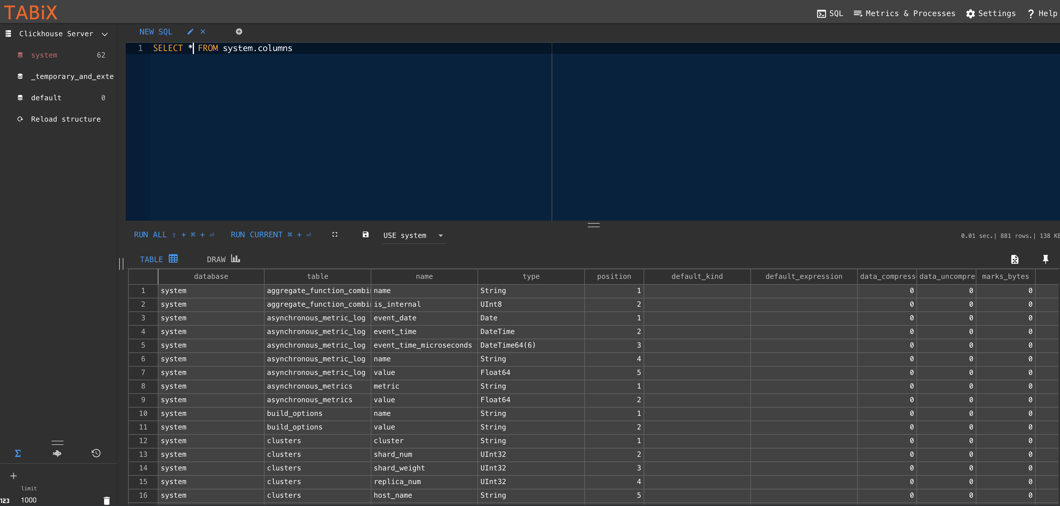 Clickhouse可用的五个图形客户端