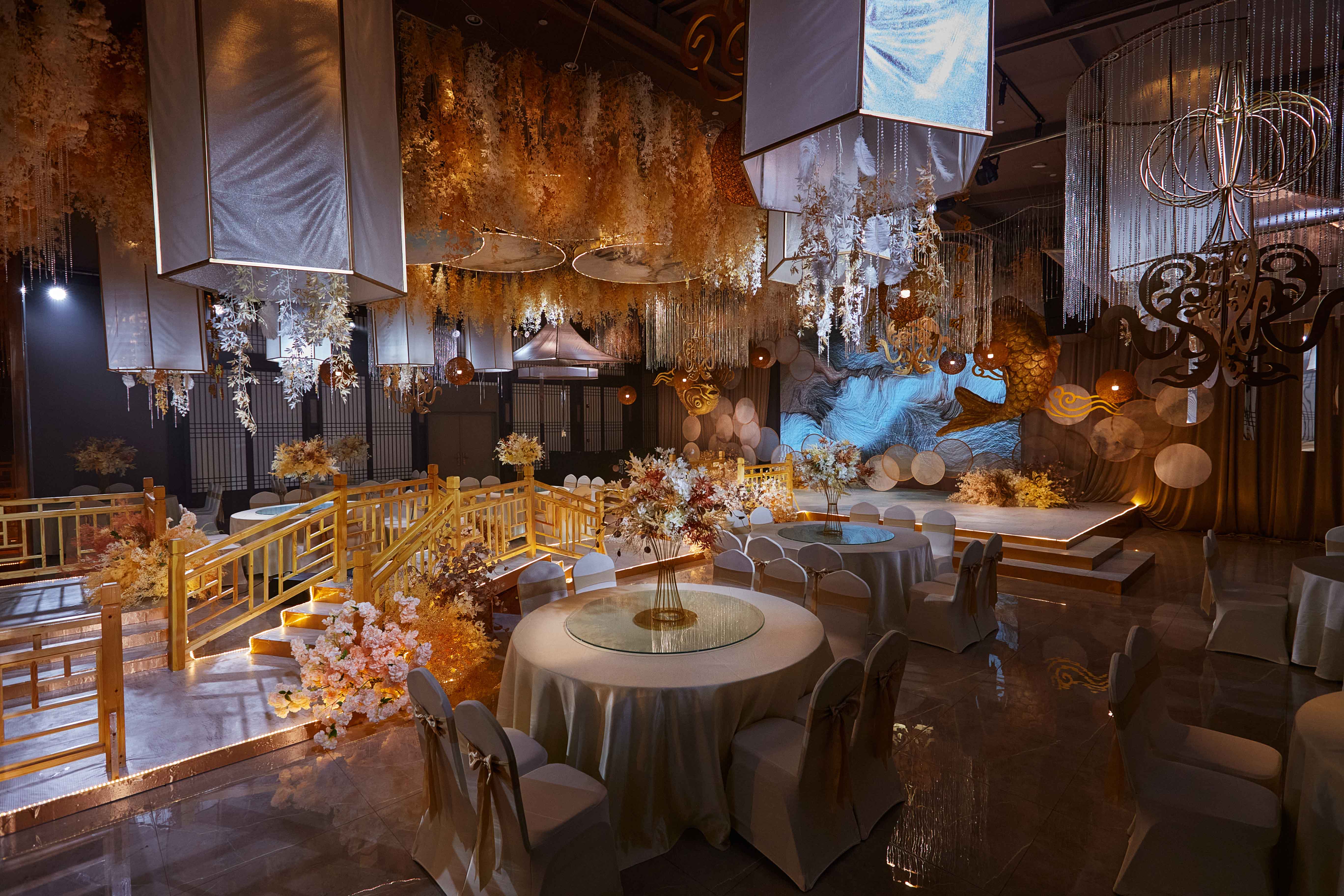 东庆童话新中式婚礼宴会厅图鉴